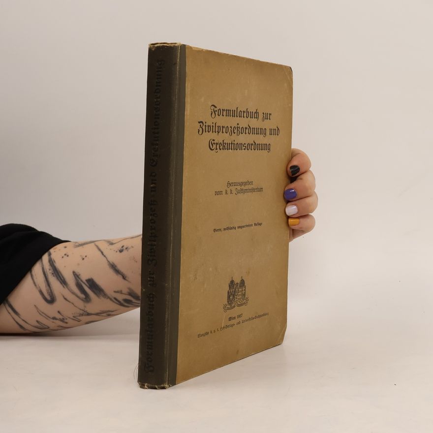 Kolektív autorov Formularbuch zur Zivilprozeßordnung und Exekutionsordnung