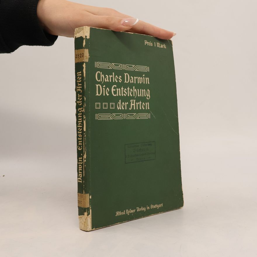 Charles Darwin Die Entstehung der Arten