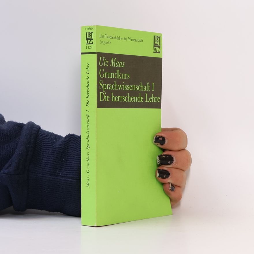 Utz Maas Grundkurs Sprachwissenschaft I