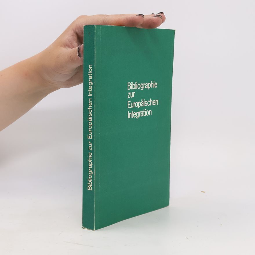 Gerda Zellentin Bibliographie zur Europäischer Integration