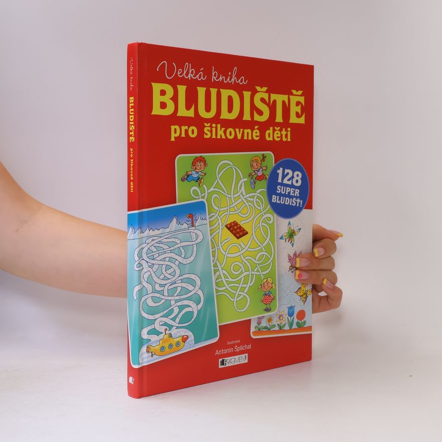 Antonín Šplíchal Bludiště pro šikovné děti : velká kniha : 128 super bludišť!