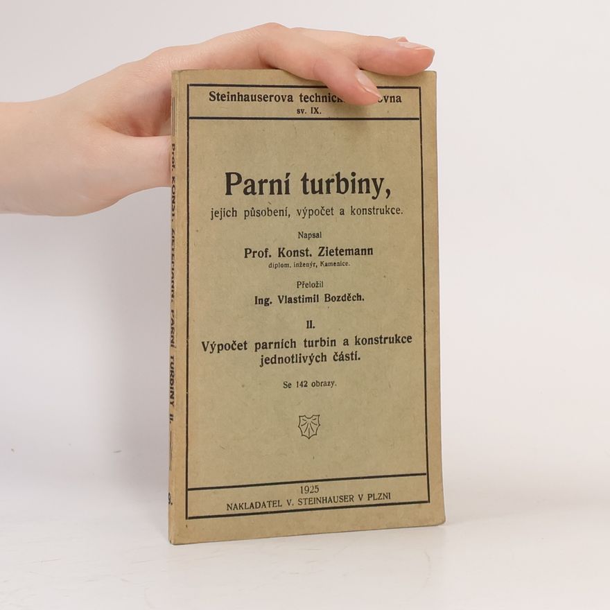 Vlastimil Bozděch Parní turbiny II