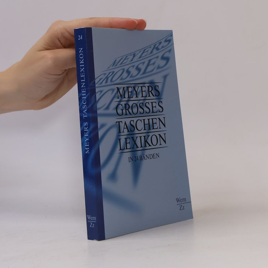 Marianne Strzysch-Siebeck Meyers grosses Taschen Lexikon. Band 24