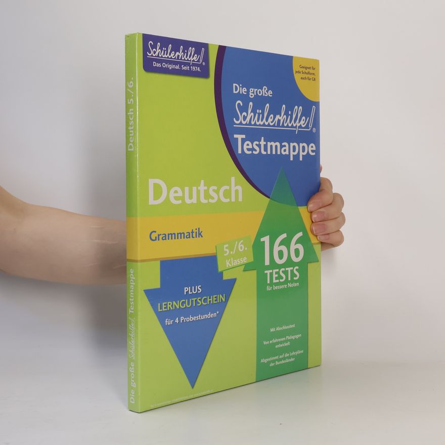 Autorenkollektiv Die große Schülerhilfe Testmappe. Deutsch Grammatik 5./6. Klasse