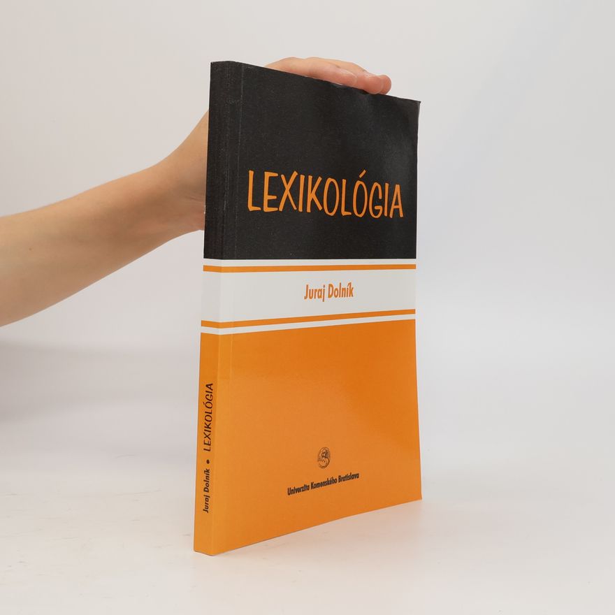 Juraj Dolník Lexikológia