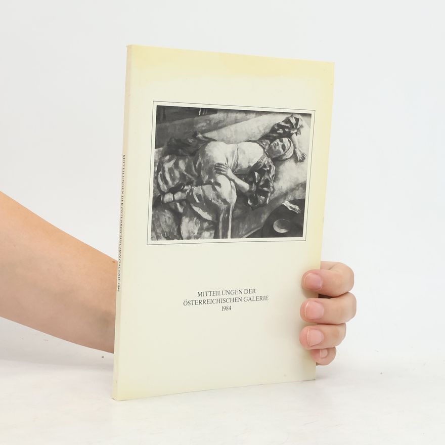 AA.VV. Mittelungen der Österreichischen Galerie 1984