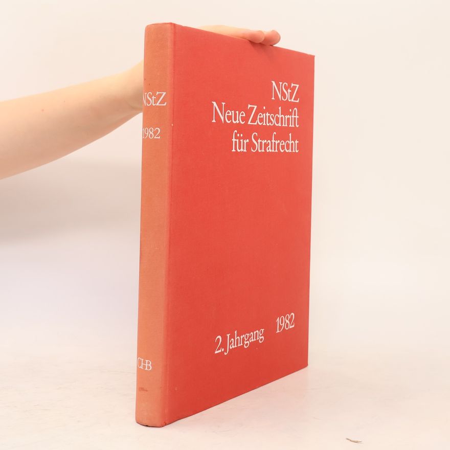 Horst Lahmann NStZ Neue Zeitschrift für Strafrecht 2