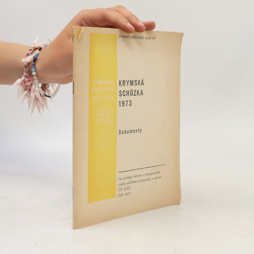 Autorenkollektiv Krymská schůzka 1973
