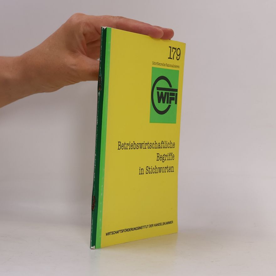 AA.VV. Betriebswirtschaftliche Begriffe in Stichworten
