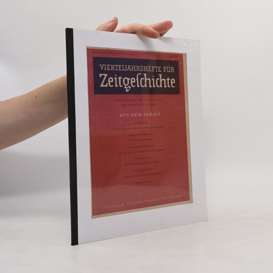 AA.VV. Vierteljahreshefte für Zeitgeschichte