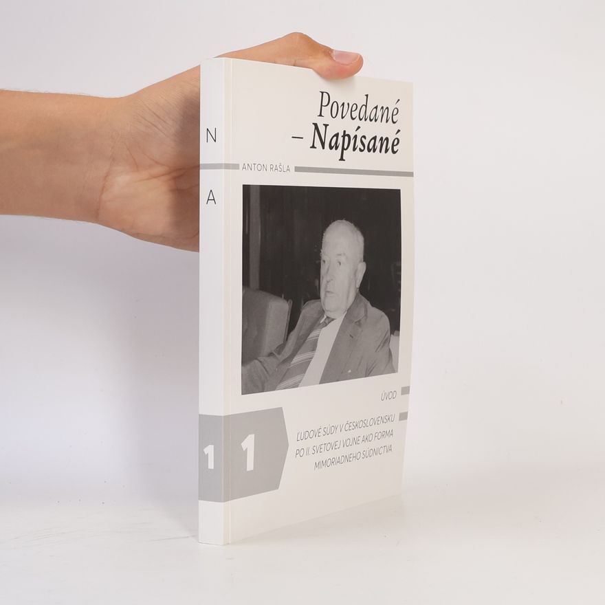 Anton Rašla Povedané - Napísané 1