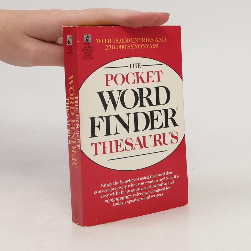 Various authors Pocket Word Finder Thesaurus