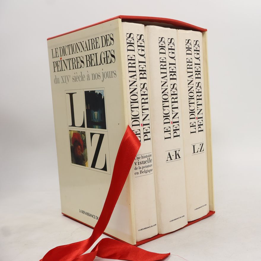Various authors Le Dictionnaire des peintres belges du XIVe siècle à nos jours