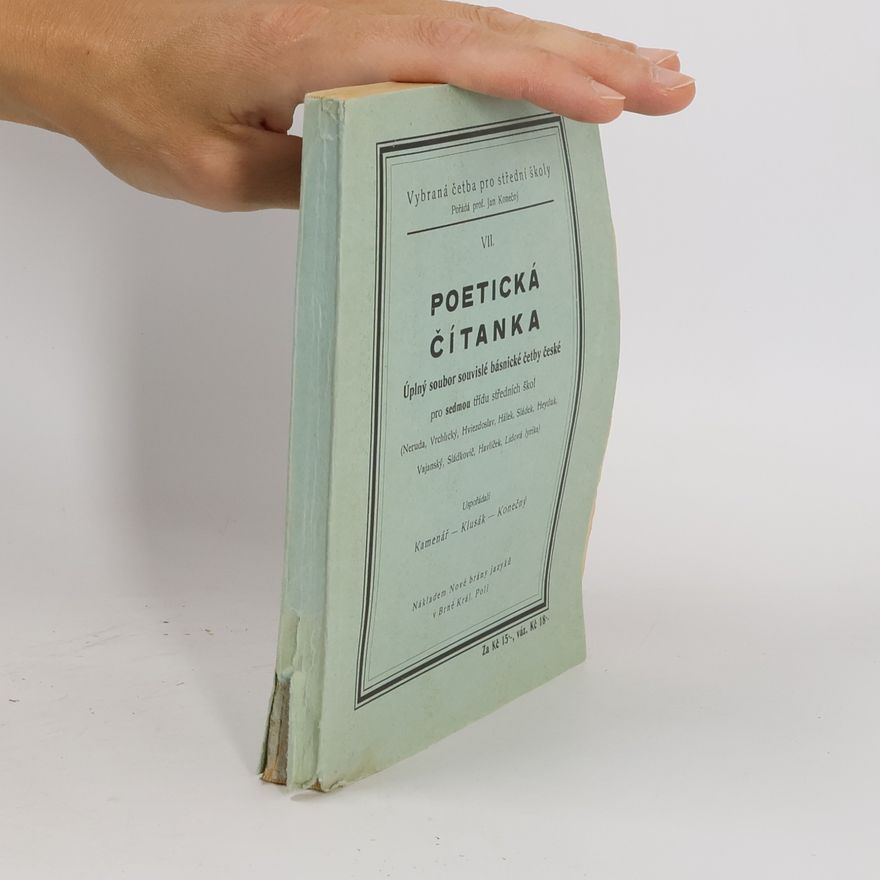 Various authors Poetická čítanka