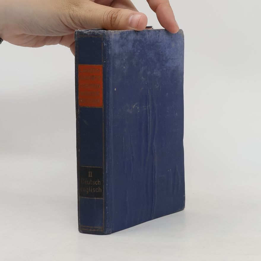 Edmunt Klatt Langenscheidts Taschenwörterbuch 2. Deutsch-English