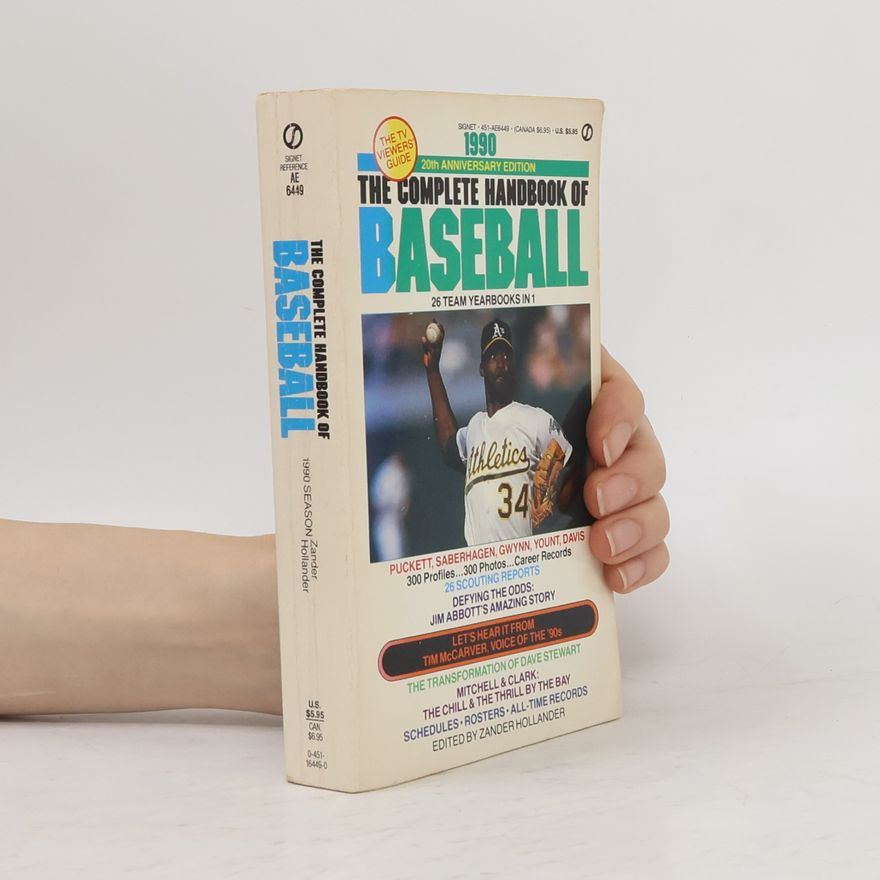 Zander Hollander The Complete Handbook of Baseball 1990