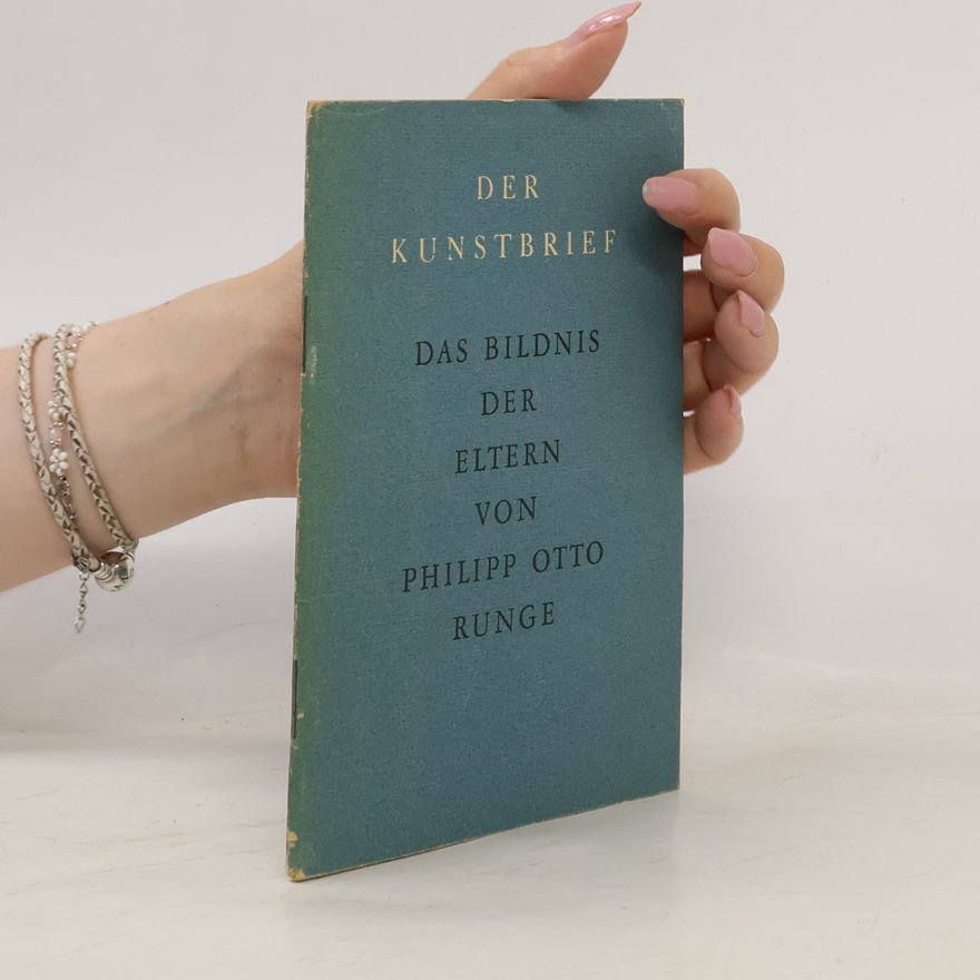 Philipp Otto Runge Der Kunstbrief