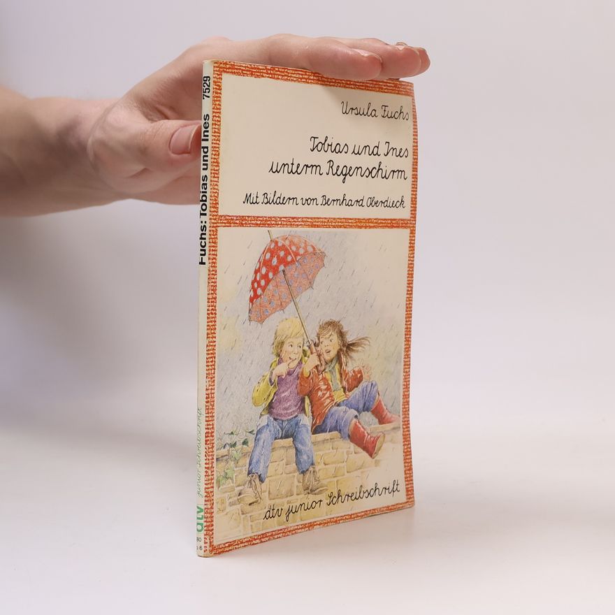 Ursula Fuchs Tobias und Ines unterm Regenschirm