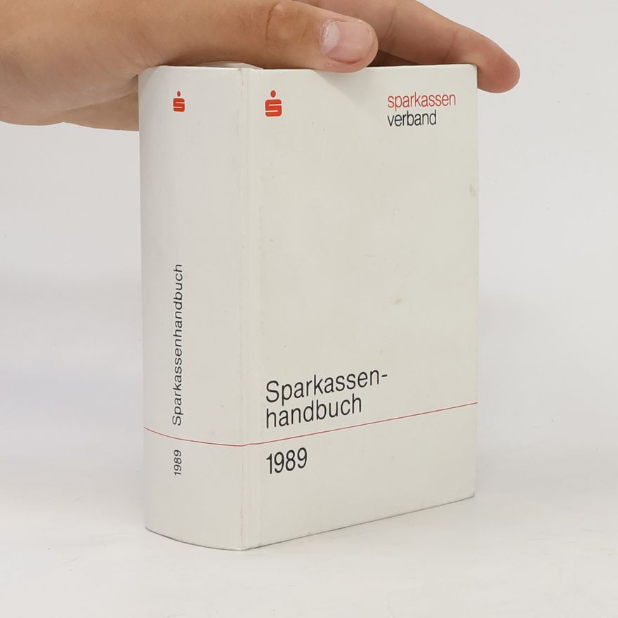 Autorenkollektiv Sparkassenhandbuch 1989