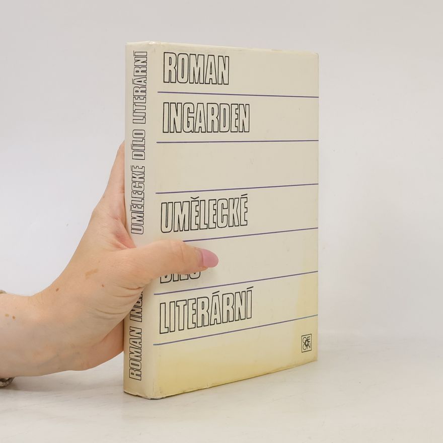 Roman Ingarden Umělecké dílo literární