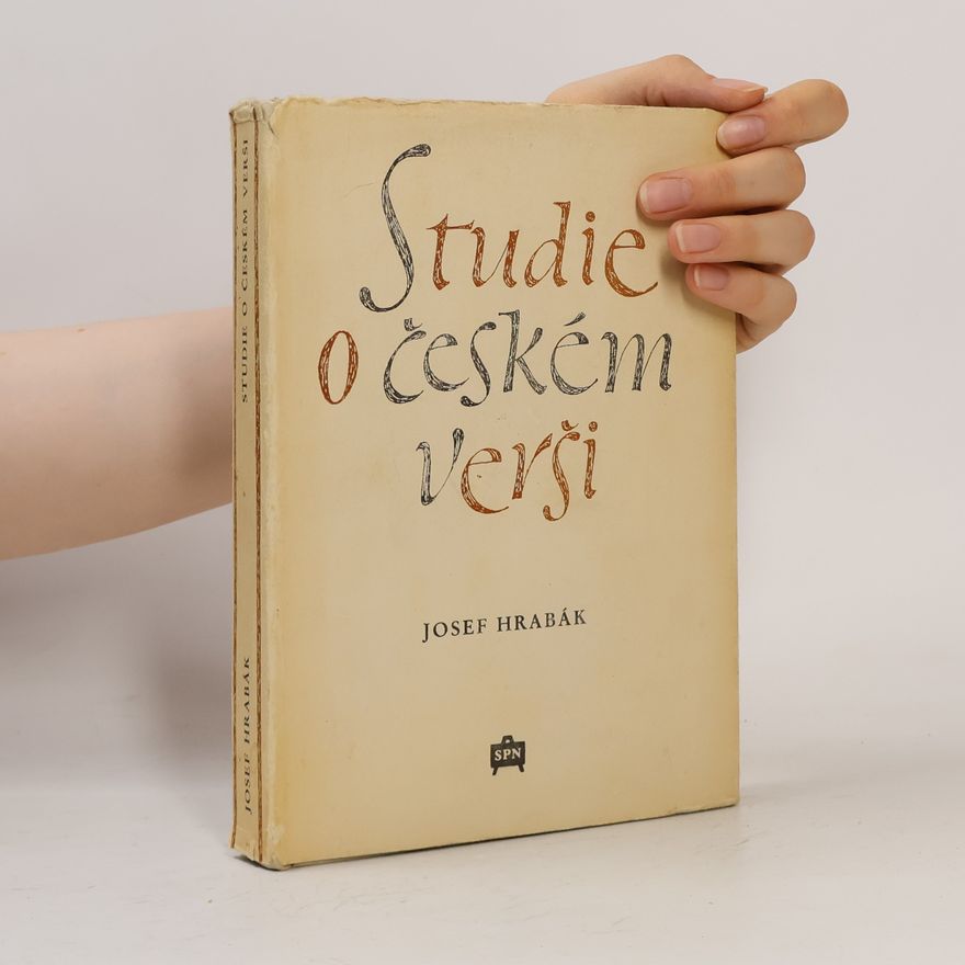 Josef Hrabák Studie o českém verši