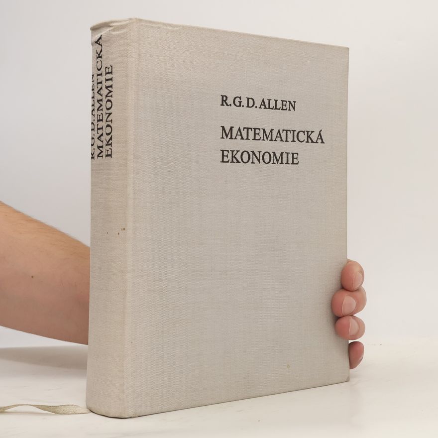 R. G. D. Allen Matematická ekonomie
