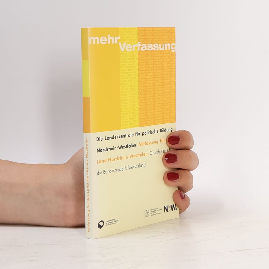 Autorenkollektiv Verfassung für das Land Nordrhein-Westfalen