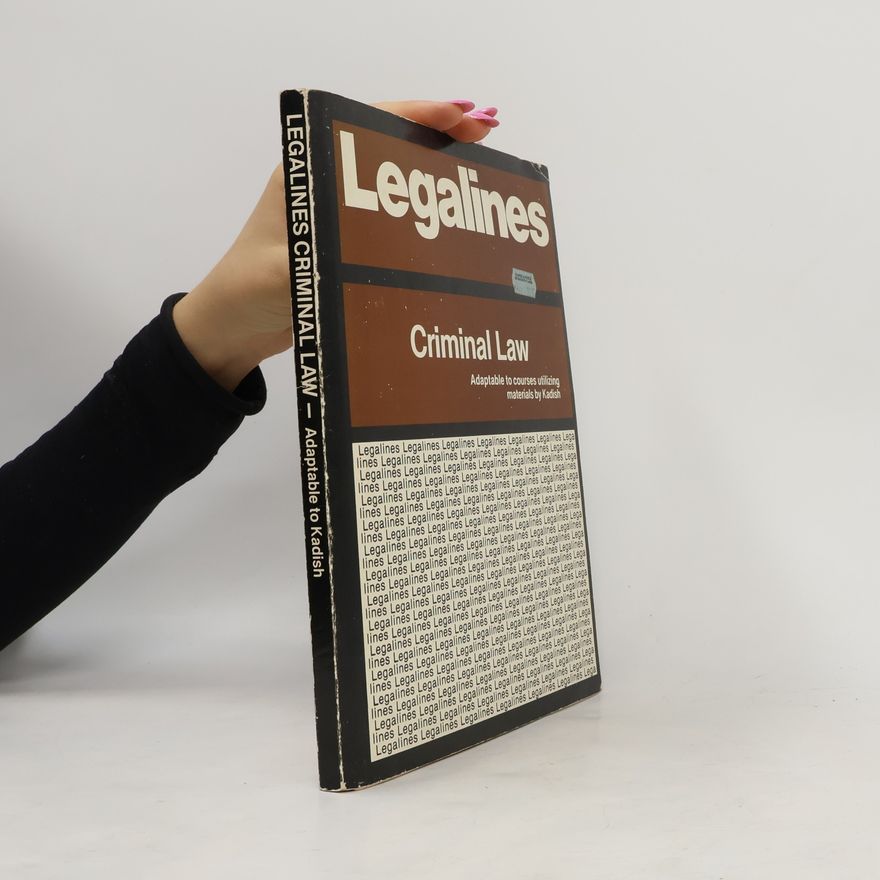 Kolektiv autorů Legalines Criminal Law