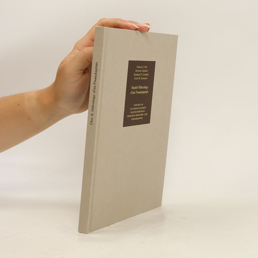 Edward J. Nell Rudolf Hilferdings Das Finanzkapital