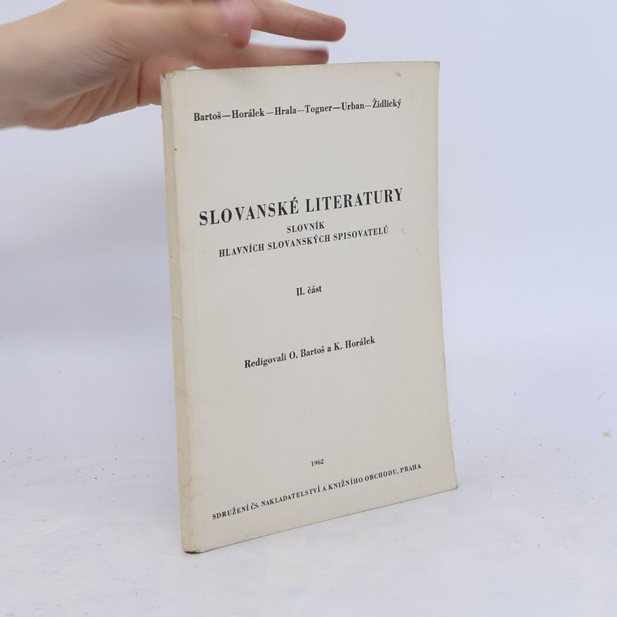 Kolektiv autorů Slovanské literatury II. část