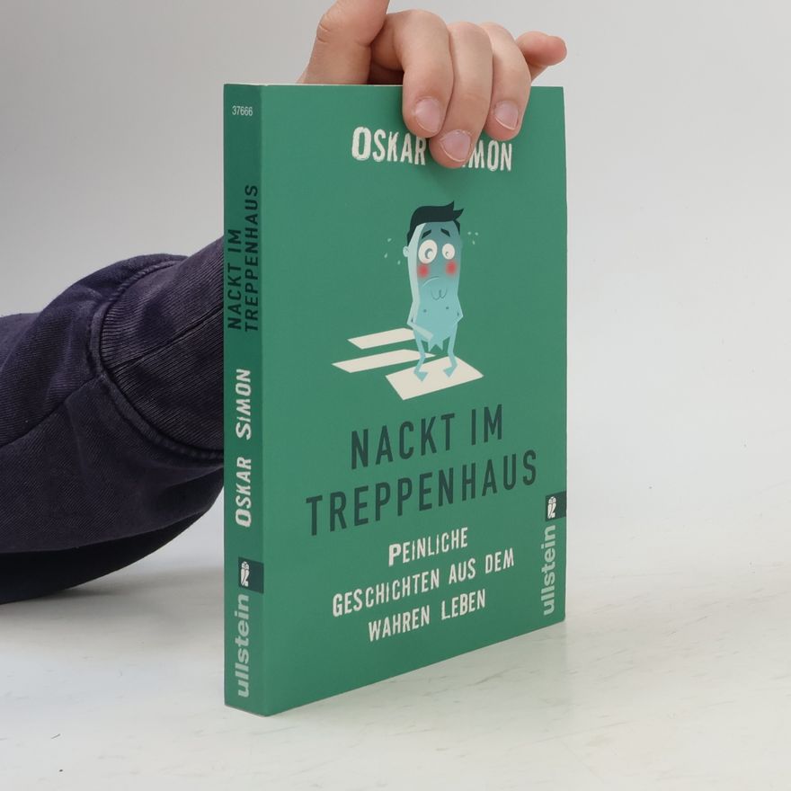 Oskar Simon Nackt im Treppenhaus