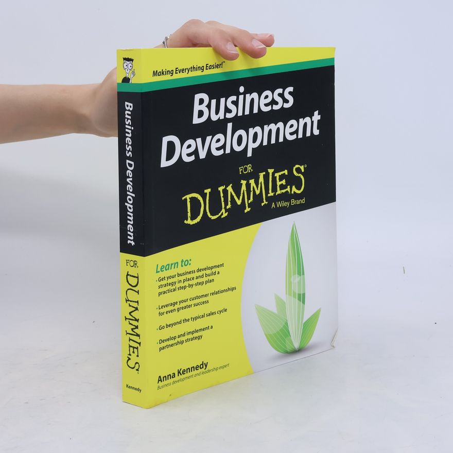 Anna Kennedy Winner Business Development For Dummies