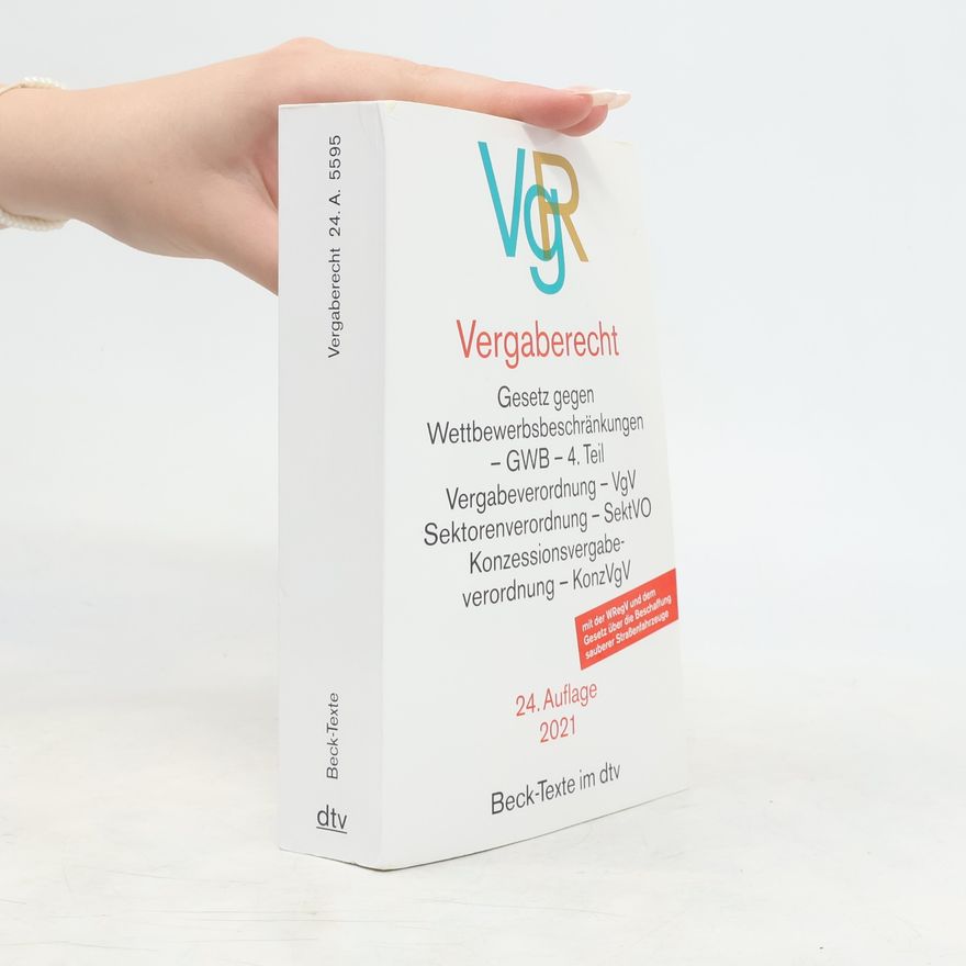 Autorenkollektiv Vergaberecht