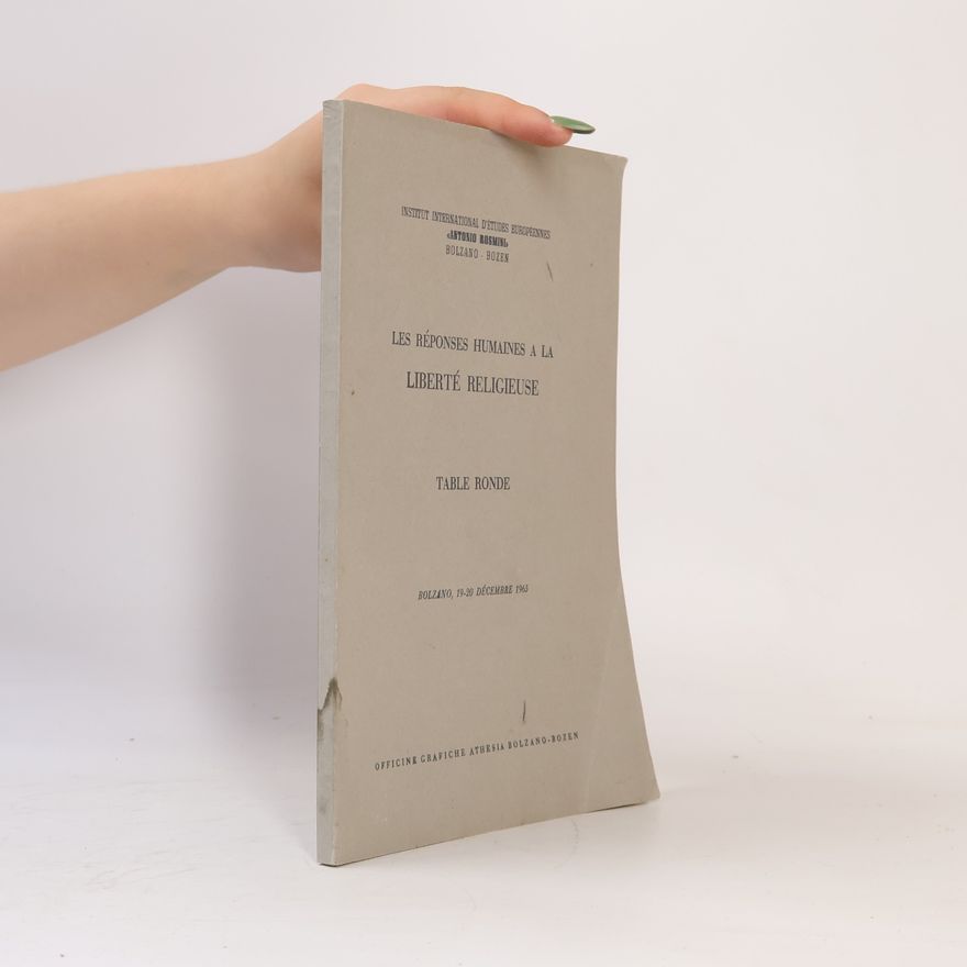 Autorenkollektiv Les réponses humaines à la liberté religieuse