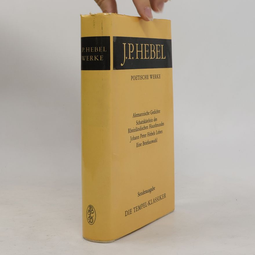 J.P. Hebel  Poetische Werke