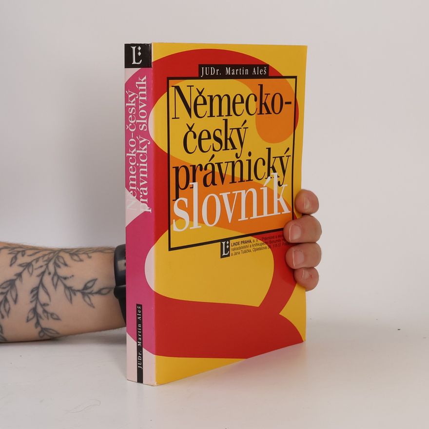 Martin Aleš Německo-český právnický slovník