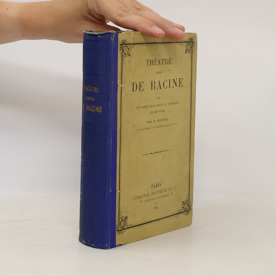Jean Racine Théâtre choisi de Racine