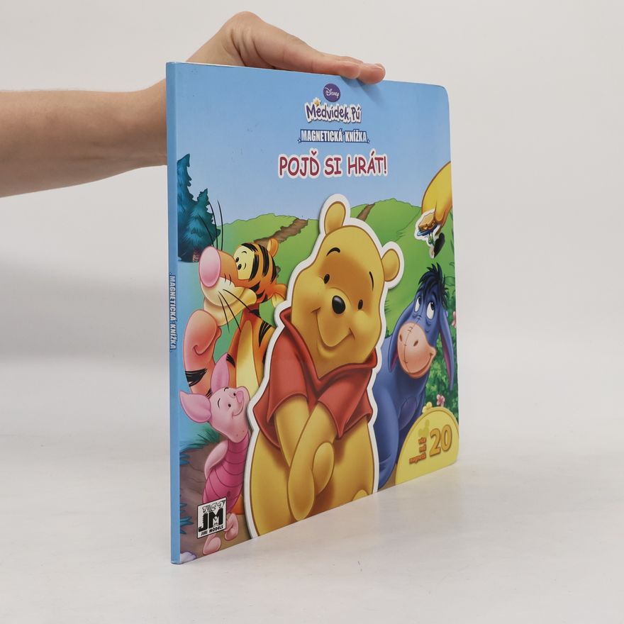 Kolektív autorov Medvídek Pú: Magnetická knížka- Pojď si hrát