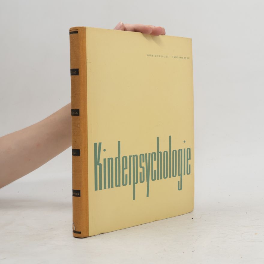 Hans Hiebsch Kinderpsychologie
