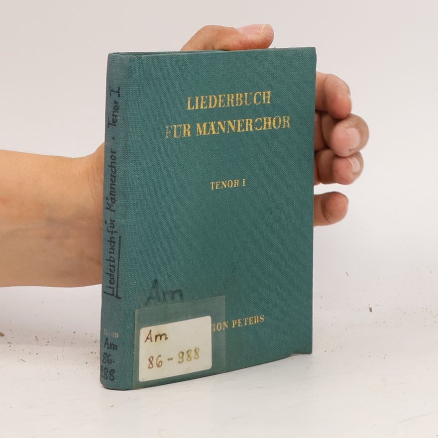 Autorenkollektiv Liederbuch für Männerchor. Tenor I.