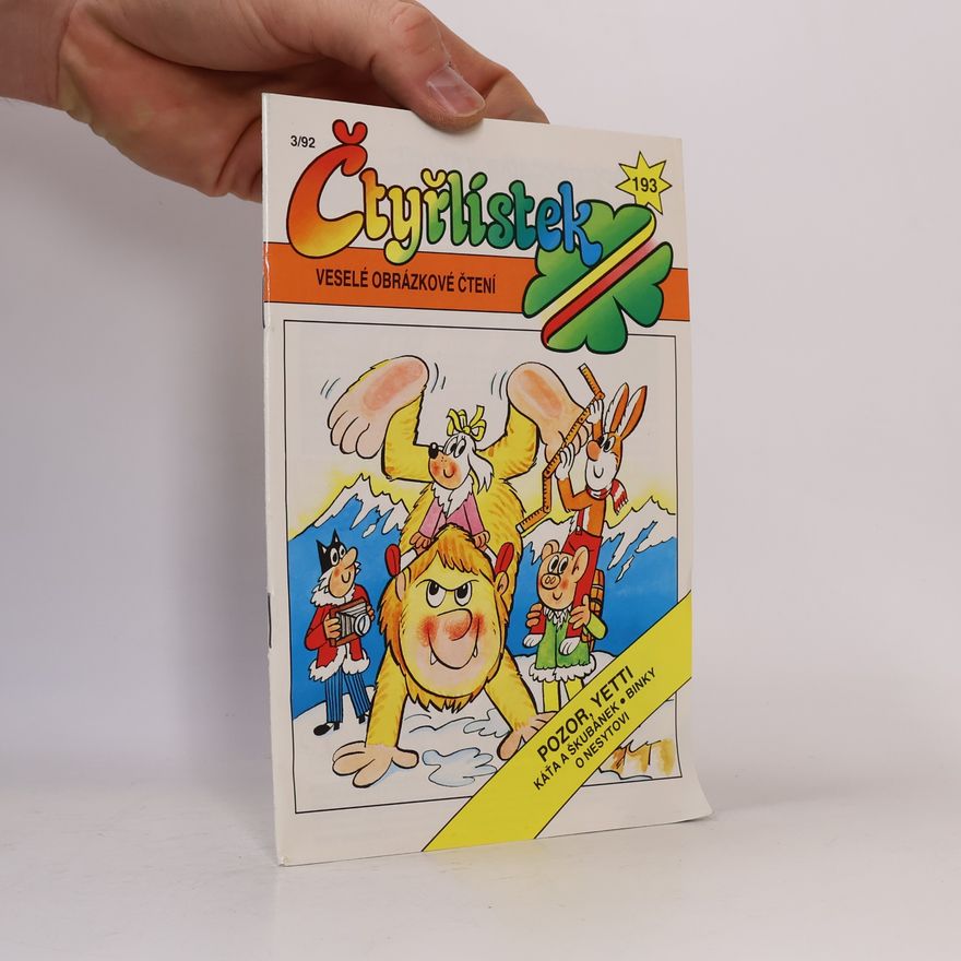 Collectif d'auteurs Čtyřlístek 193. 3/1992