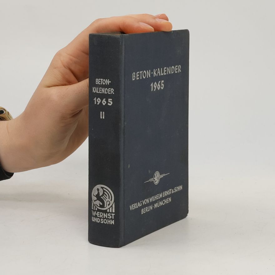 Autorenkollektiv Beton-Kalender 1955
