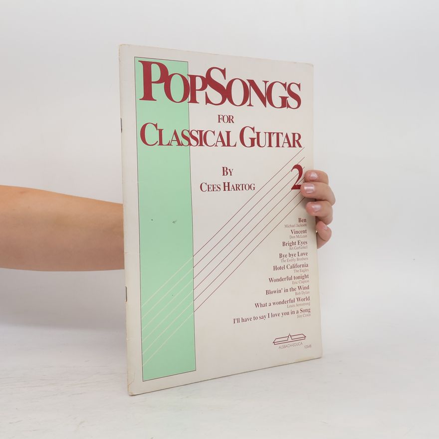 CEES HARTOG Pop Songs for Classical Guitar