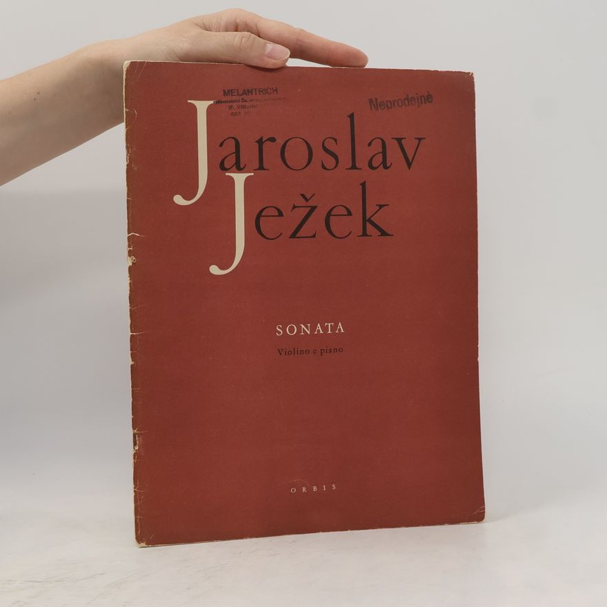 Jaroslav Ježek Sonáta pro housle a klavír