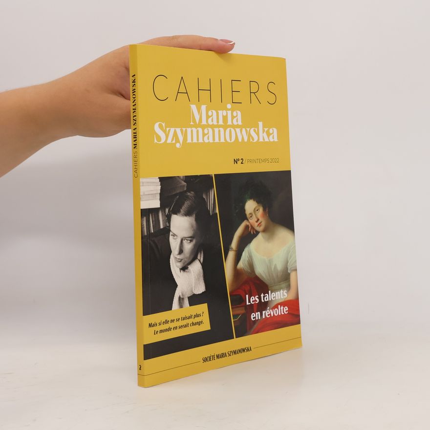 Agata Preyzner Cahiers Maria Szymanowska 2