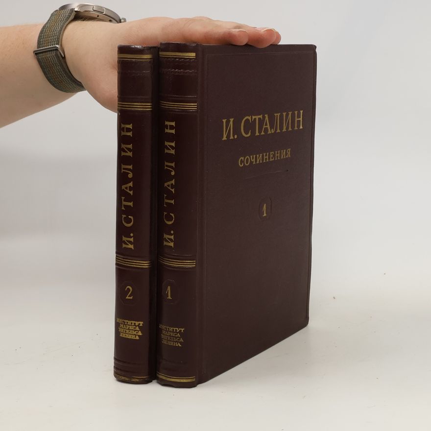 Josif Stalin Сочинения. Tom 1-2