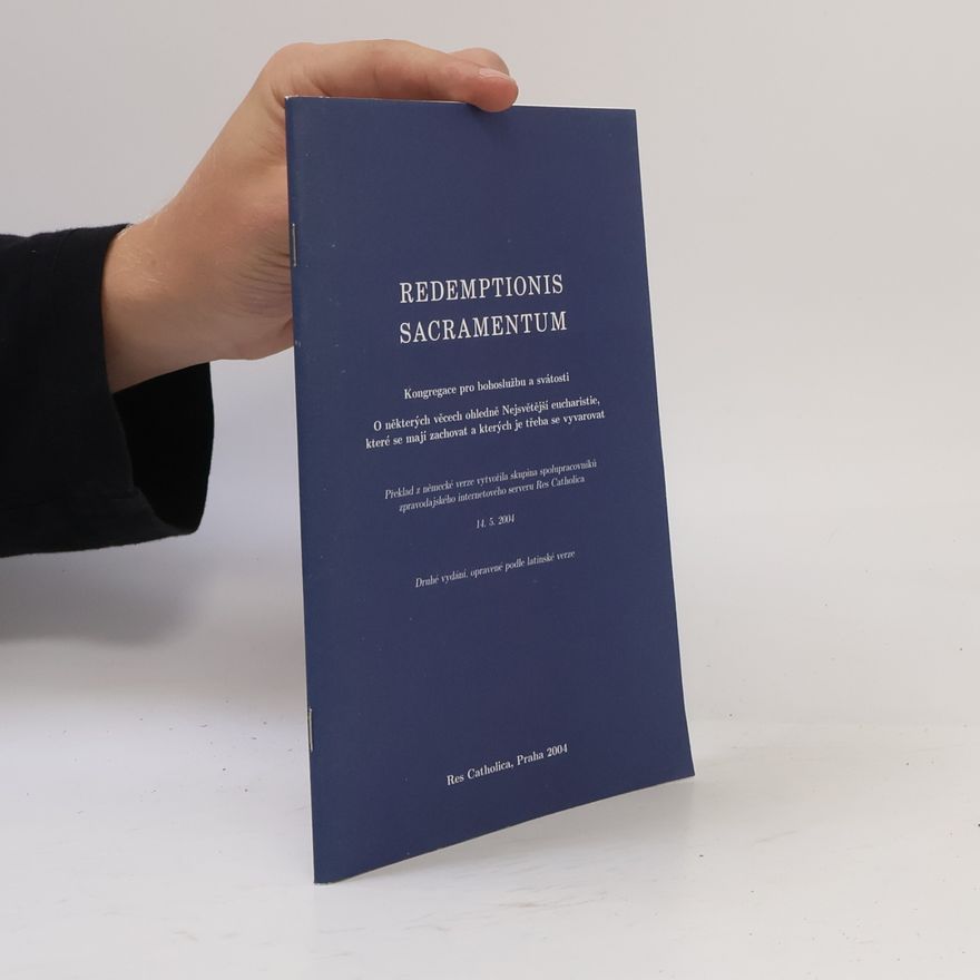 Various authors Redemptionis sacramentum