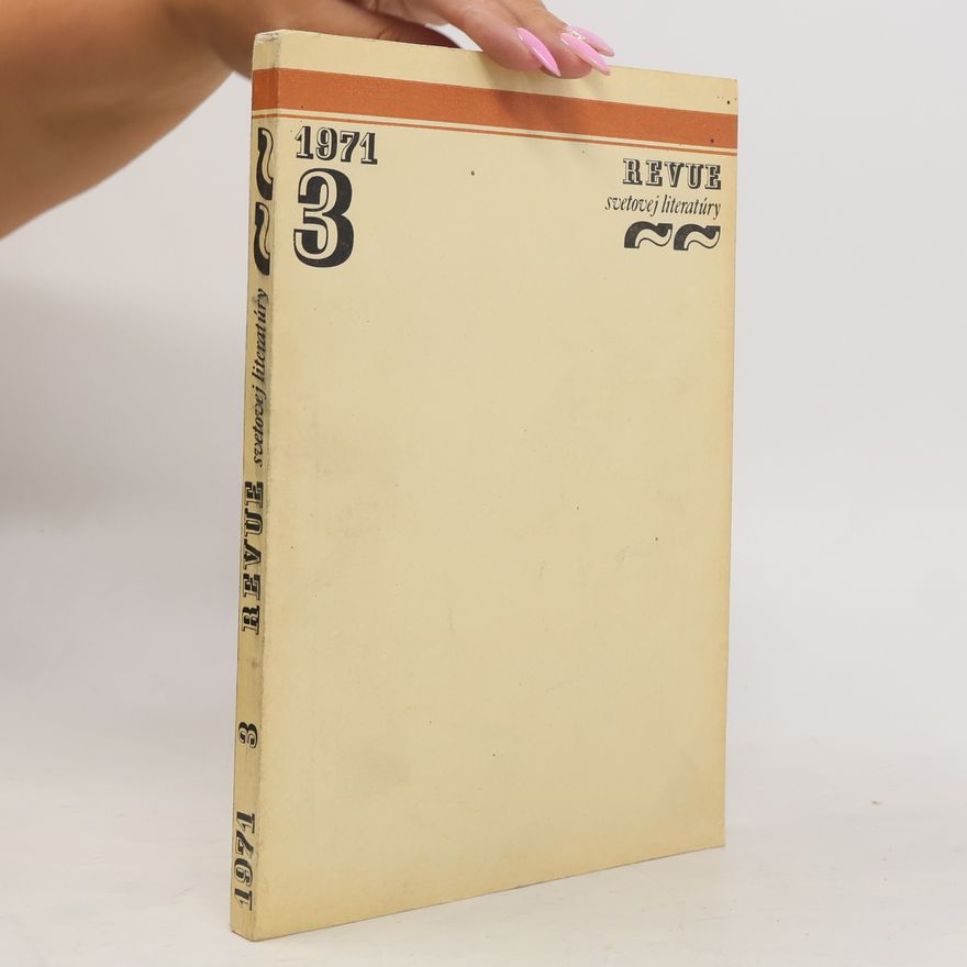 Autorenkollektiv Revue svetovej literatúry 3/1971