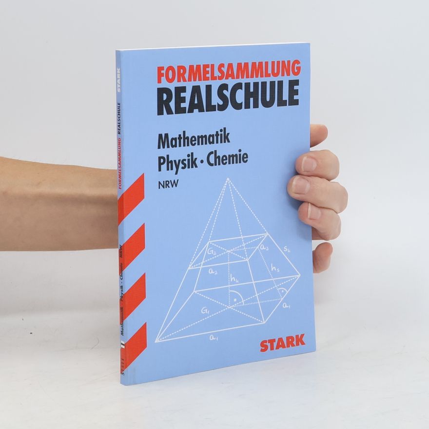 Richard Moschner Formelsammlung Realschule, Mathematik, Physik, Chemie, Ausgabe Nordrhein-Westfalen