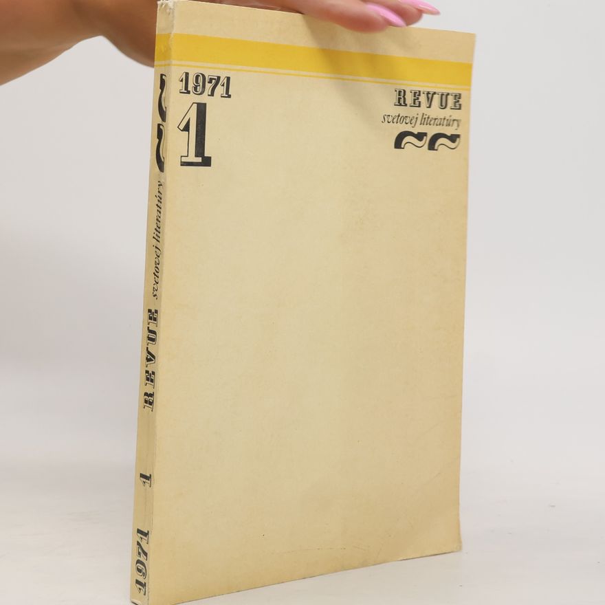 Autorenkollektiv Revue svetovej literatury 1/1971